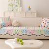 Summer New Special-Shaped Irregular Sofa Cushion Cartoon Cool Feeling Cool Feeling Cover Cloth Straight Row Fixed Mat Cover