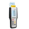 Thermocouple Thermometer with LCD Digital Temperature Meter and Measurement Range To To with Storage and Temperature Data Logger HT-9815 4-Channel