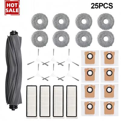 For Xiaomi Robot Vacuum X20 + / X20 Plus Dust Bag Mop Cloth Accessories Main Side Brush Hepa Filter Replacement Parts
