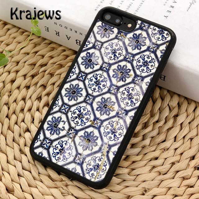 Moroccan Tiles Pattern Phone Case Cover For iPhone 17 Air 16 15 14 plus 12 13 pro max coque Shell Fundas