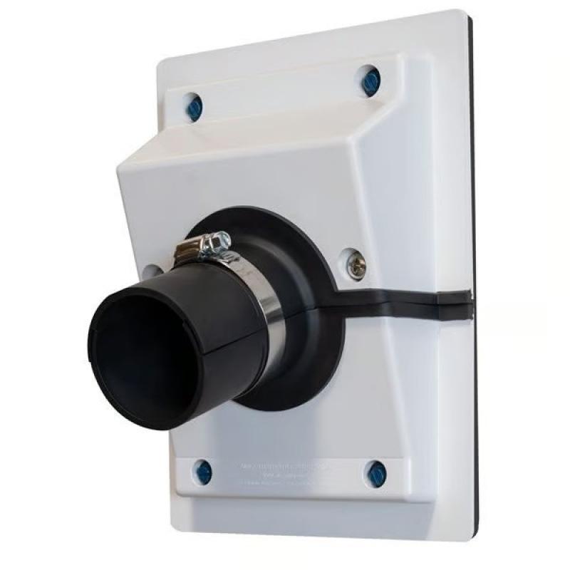 Kit Coperchio Linea-set Passaparete HVAC Kit Coperchio Assemblaggio Cavi Copertura Corpo Separato Copertura a Muro Linea A/C Sistema di Condizionamento dell'Aria