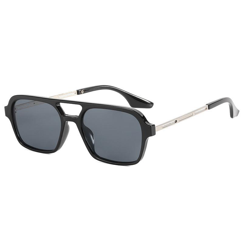 Čtvercové sluneční brýle s malým rámem Žena Značka Návrhář Móda Luxusní sluneční brýle Dámské Vintage duté leopardí modré Oculos De Sol