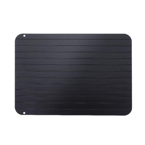 Yousheng Fast Thawing Tray Aviation Aluminum Thaw Plate Quick Defrosting Plate Board Defrost Tray Thaw Master Kitchen Gadgets