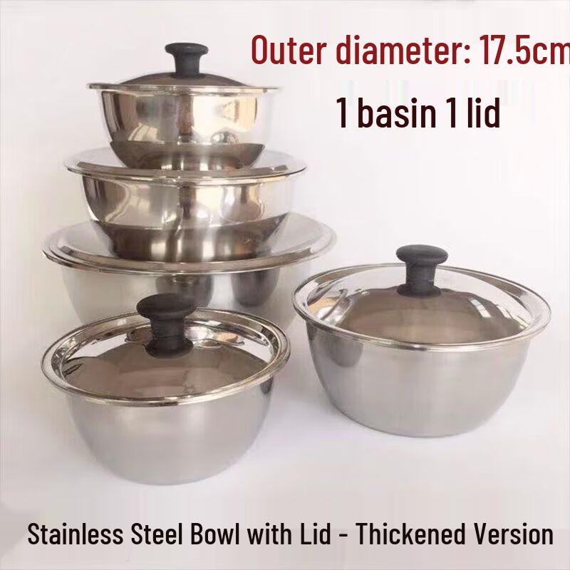 

ZLIII Deep Stainless Steel Basin with Lid