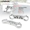 LINGQI RACING Handle Bar Triple Tree Fork Plate Parts Replacement For 47cc 49cc Mini Apollo Moto Dirt Pit Bike Motorcycles