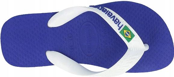 Havaianas Japonki Dziecięce Białe Wsuwane 23-24 Bra23-24 Eur25-26 2_X