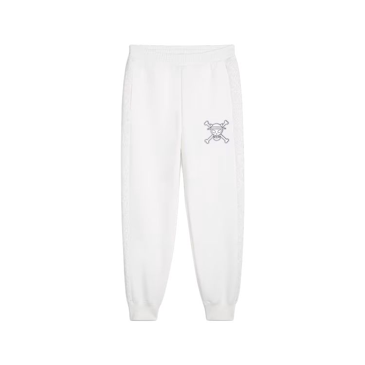 

Puma X One Piece T7 Коллаборация Вышивка Черепа Удобные Спортивные Повседневные Брюки Унисекс Брюки Белый 624671-02 XL