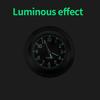 Aluminum Luminous Quartz Watch 22-25mm Motorcycle Scooter Bicycle Handlebar Mount Clock Time Display Clock Moto Accessories