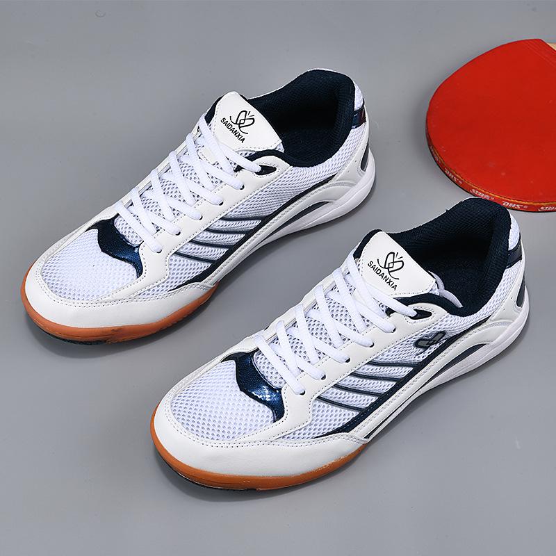 Lightweight, non-slip and wear-resistant beef tendon soft sole, cushioning, comfortable and breathable mesh sports, military tennis badminton shoes