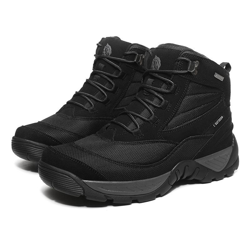 New Hiking Shoes Outdoor Wear-resistant Wear-resistant Lace-up Sports Military Tactical Boots Men's Hiking