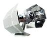 Tenyo Metallic Nano Puzzle Star Wars TIE Advanced X1 (W-MN-009) Stainless Steel, No Glue Required, 0.2m Thickness, Ultra-Precision Laser Cutting,