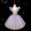 Ballettkjole for jenter barn romantisk tutu sceneklær ballerina kjole samtidsdans kostymer