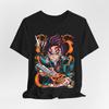 Anime T-Shirt Tee Tops, Tanjiro Water Form Unisex Jersey Short Sleeve Shirt, Manga Graphic