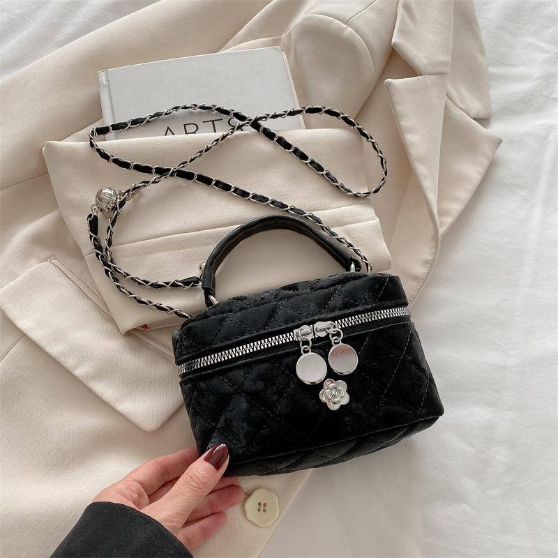 Bag Women s New Rhombus Mini Handbag Premium Versatile Chain Shoulder Crossbody Bag