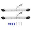 2 Pcs RV LED Porch Awning Lights DC 12V To 24V Energy Saving Exterior Awning Utility Light Strip Bar for Trucks Caravan