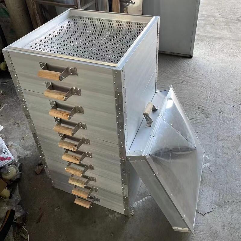 Naijiang Commercial Square Aluminum Steamer Basket