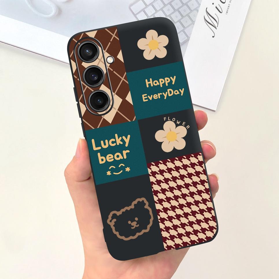 For Funda Samsung Galaxy A35 5G Case Women Fashion Girly Flower Butterfly Bumper For Samsung A35 SM-A356B Coque Silicone Soft