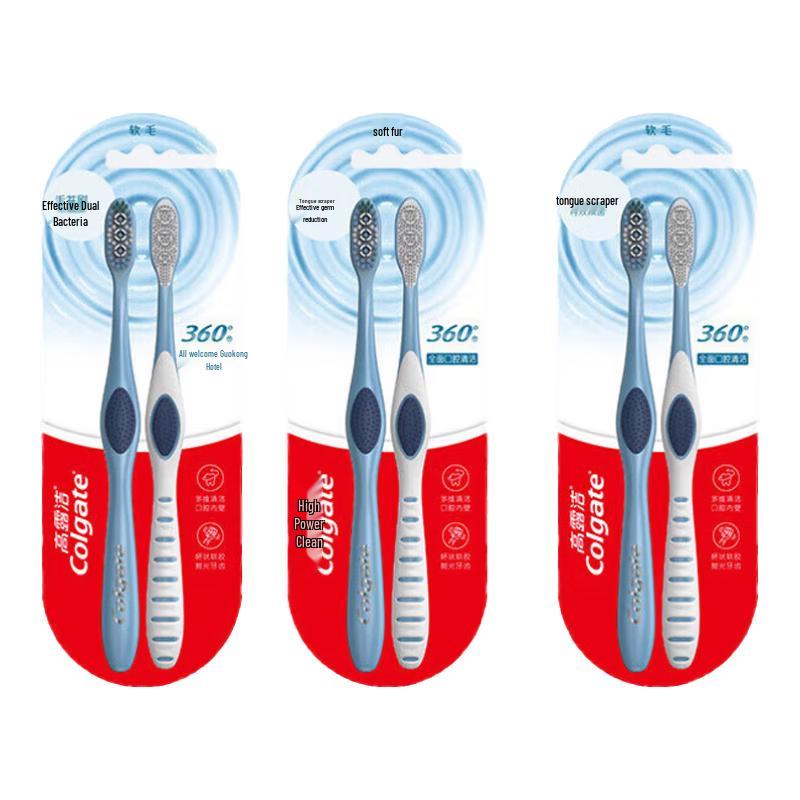 

Colgate 360 Total Advanced Oral Clean Toothbrush, 6-Pack