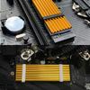 GPUHLOD M.2 SSD Heatsink M2 2280 Solid State Hard Disk Aluminum Radiator with Thermal Silicone Pad PS5 Desktop PC NGFF NVME