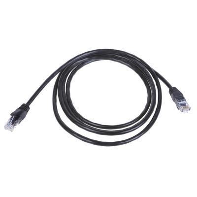2m Black Ethernet Cable Fast & Reliable Internet Connection Solid Flat CAT6 Cable Speed 2m Internet Cable for Home