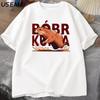 Bóbr Kurwa Gladiator T-Shirts für Männer Frauen Die Herrlichkeit von Rom Grafik T-Shirt Bober Biber Boberek T-Shirt Casual Graphic Tees