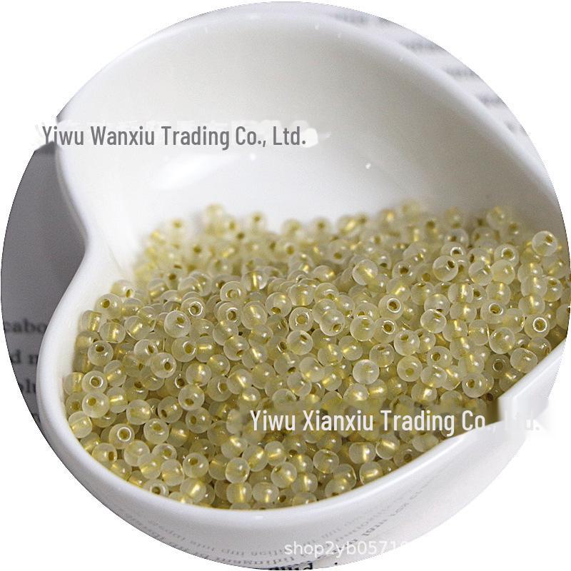 

3 мм нефритовые стеклянные рисовые бусины для самодельных украшений: Браслеты, ожерелья, кольца 2mm 10g ~700 beads