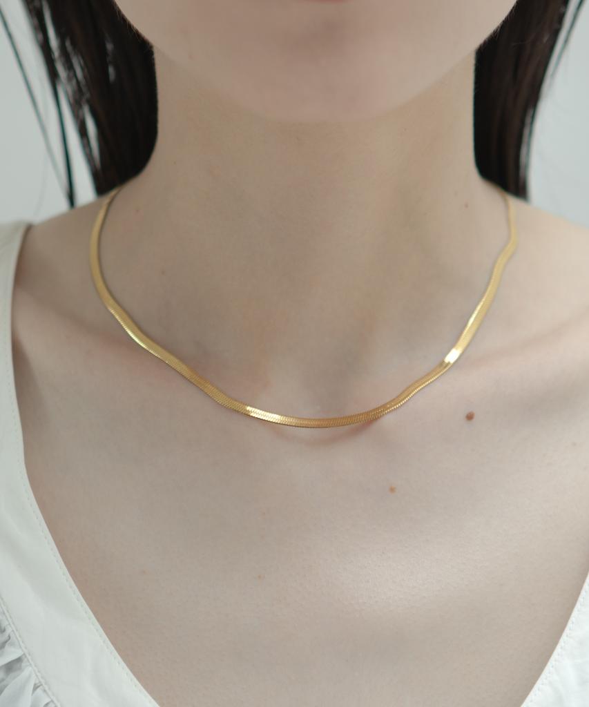 Novice Tokyo Snake Chain Necklace [Stainless] / Gold