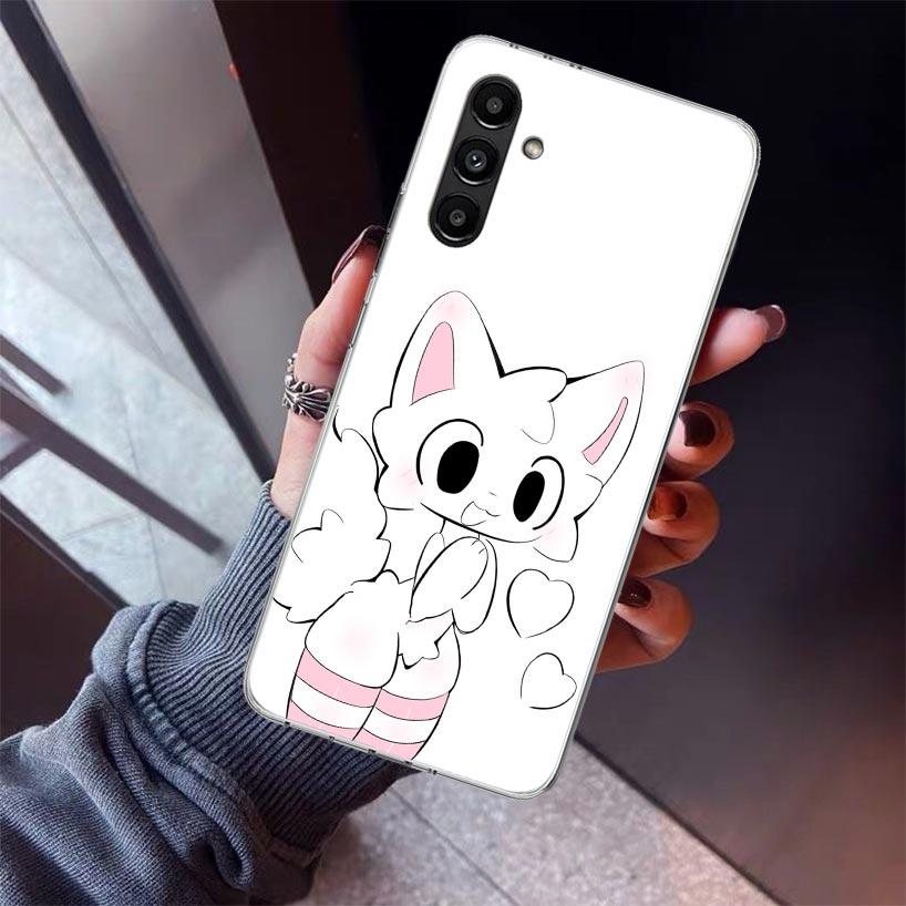 Boykisser Cat Phone Case For Samsung Galaxy A17 A57 A37 A16 A26 A36 A56 A15 A25 A35 A55 A14 A13 A54 A53 A34 A24 A33 A23 Galaxy A