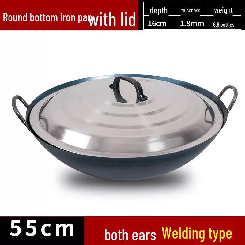 Traditional Zhangqiu Iron Wok