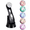 4-Color LED Beauty Device for Home Use: Handheld Facial Skin Rejuvenation and Essence Absorption.