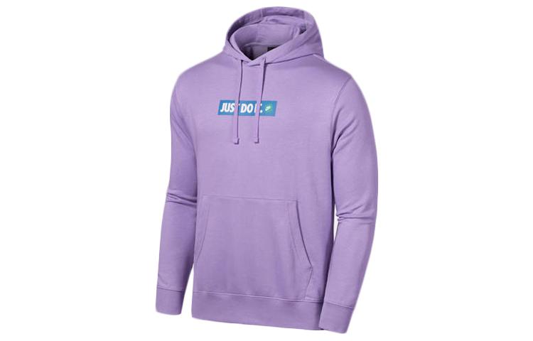 Nike Sweatshirts Men s Purple Hooded Moderate Regular CJ9952-589 L