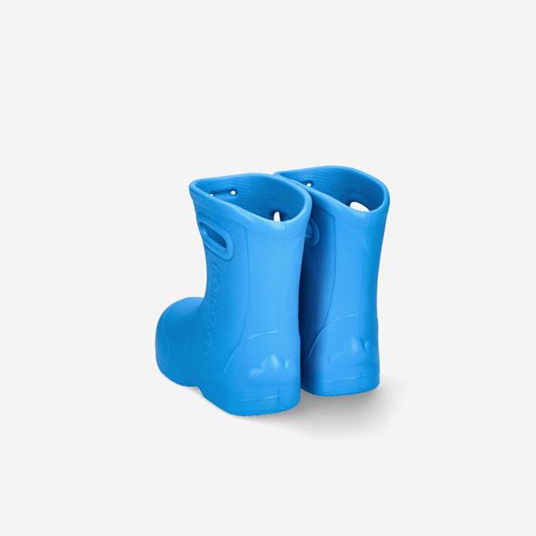 [Larago] Handle Bean Rain Boots Blue [rainboot-Blue]