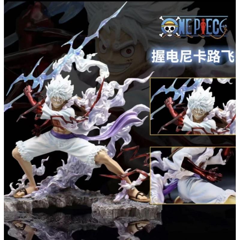 ONE PIECE Phantom Luffy Great Ape King 4 Fourth Gear Navigator Luffy Figure Animation Model Ornament Doll Statue