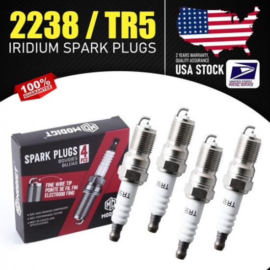 Enhance Engine Performance For NGK 2238 #TR5, Iridium Spark Plugs Set 8pcs NEW