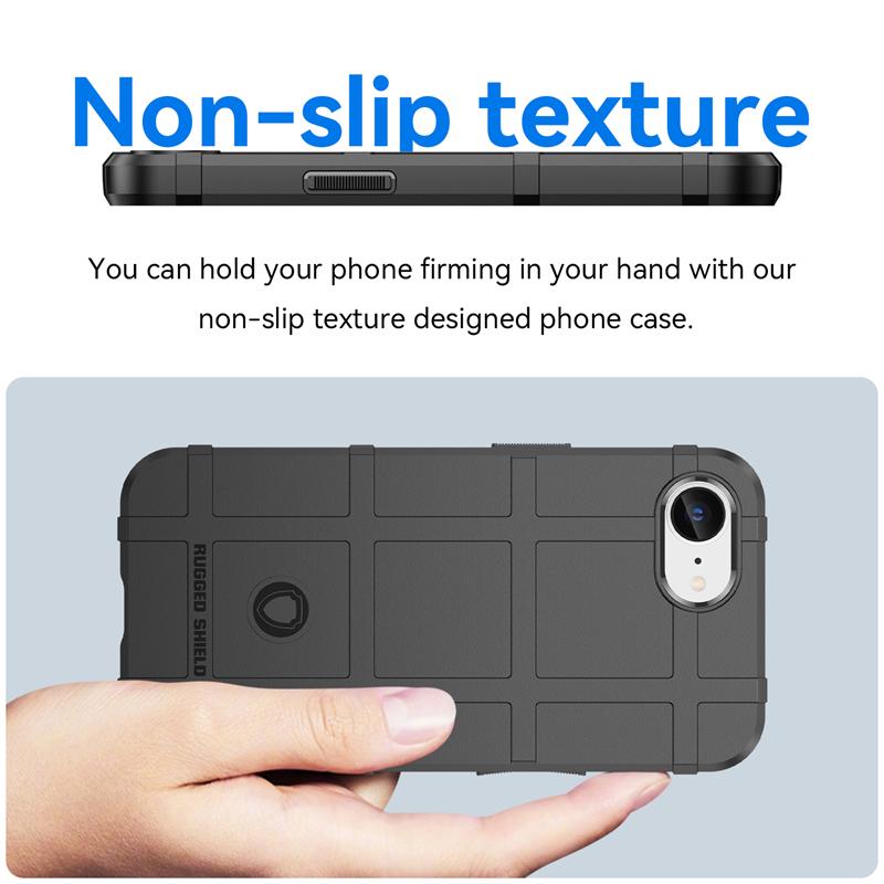 Shockproof Phone Case For iPhone 16e Anti-knock Soft TPU Slim Full Back Case For iPhone 16e Cover For iPhone 16e Case 6.1 Inch