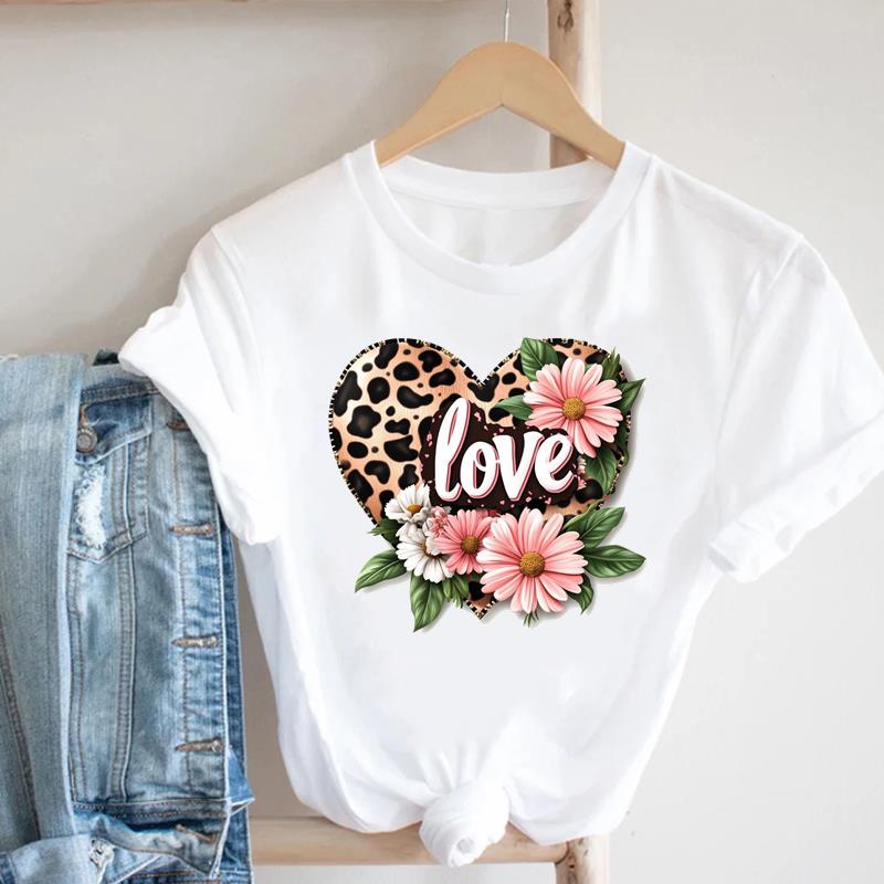 (Asian Size) T Shirt Fashion Women sweet watercolor butterfly trend Clothing Casual Top Short Sleeve Tee Print Lady Female Graphic T-shirts