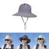 Outdoor Ice Silk Sun Hat With Wide Brim For Summer Beach Water Sports