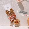 New Cute Coffee Cartoon Bow Princess Hairpins Set Women Girls Kids Hair Clips Barrettes Accessories Hairclip Headwear Headdress