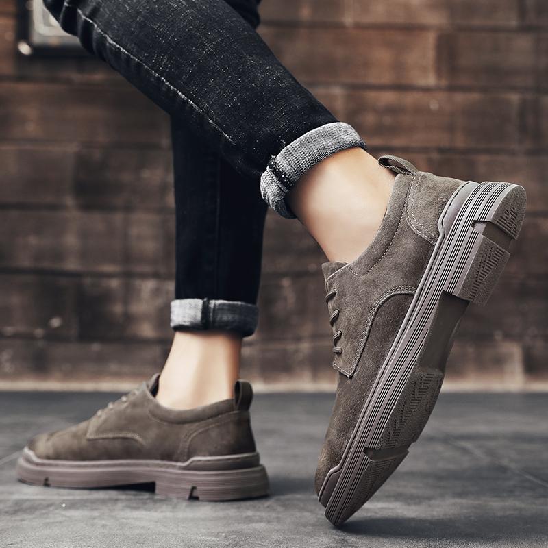 Leder Herren Bequemer Freizeitschuh Klassisch für Herren Business Schuhe Allround Schnürschuhe Herren Oxfords Schuhe Outdoor Laufschuhe