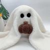 Ghost with Pumpkin Pillow, Halloween Ghost with Pumpkin Pillow for Fans Gift, Soft Stuffed Halloween Ghost Plush