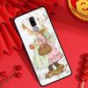 Sarah Kay pattern Case For Samsung J7 J5 J3 J1 2016 A3 A5 2017 J6 J4 Plus A6 A7 A8 A9 J8 2018 Cover Shell