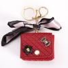 1 PC Cute Key Bag Owl Coin Purse Mini School Bag Car Key Chain Pendant Lady Wallet PU Leather Coin Purses Coin Purse Keychain