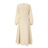 SOUP Neck Ribbon Antique Button Dress (Oy9Opc2)