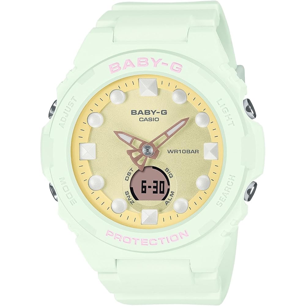 

Casio Baby-G BGA-320FH-3AJF Women s Watch Green Resin Band Water Resistant
