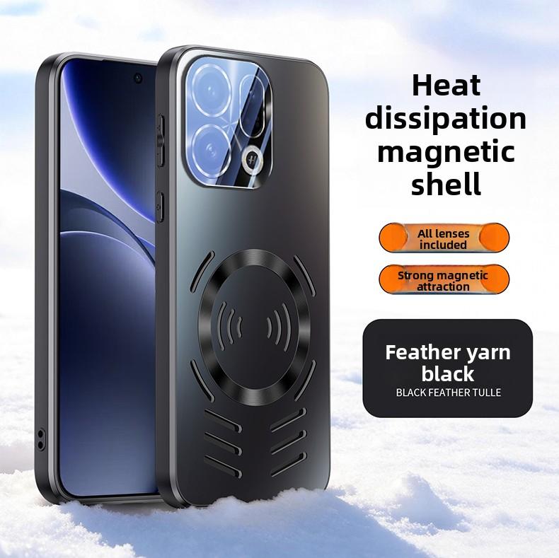 For OPPO Find X9 Ultra Case Hard PC heat dissipation magnetic MagSafe Protective Back Cover Case For Find X9 Pro X9S Pro shell