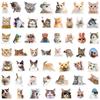 50 Stück Lustige und Trendige Katzen-Meme-Ausdrucks-Graffiti-Aufkleber - Perfekt zum Personalisieren von Gadgets und Zubehör