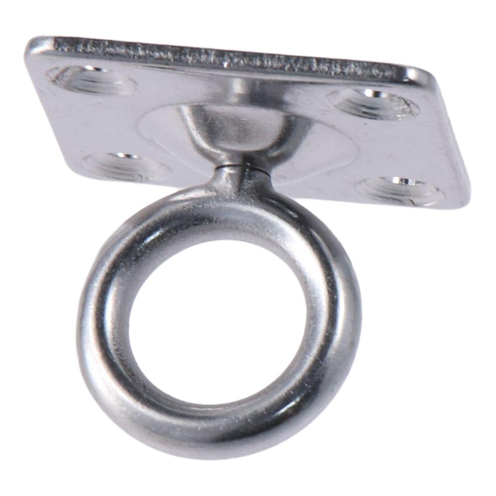 Stainless Steel Rotating Ceiling Hooks Pad 35mmx15mm U Hooks for Seawater Durable Ceiling Hooks