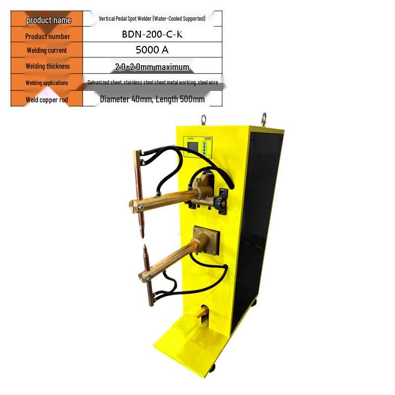 Stainless Steel & Galvanized Sheet Vertical Resistance Spot and Seam Welder