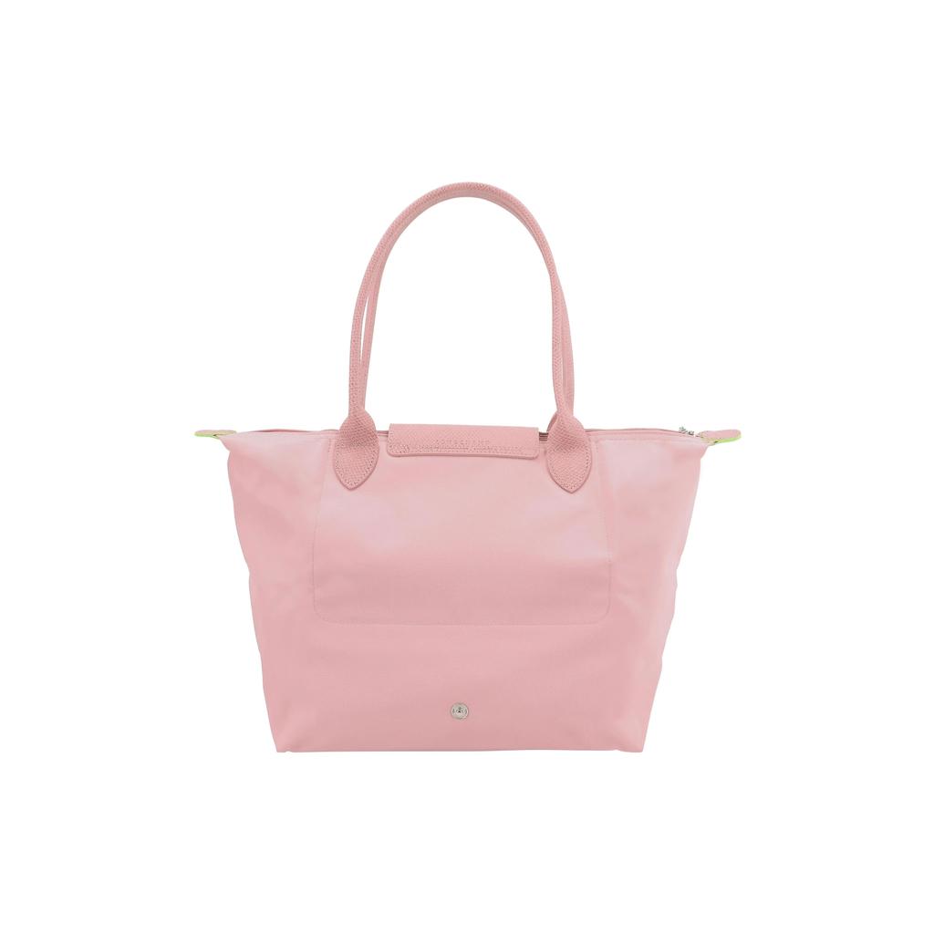 LONGCHAMP Le Pliage Green Eco Friendly Canvas Leather Trim Dumpling Bag Handbag , Shoulder Bag Medium Women's (Unisex) Shoulder Bags