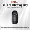 Zinc Alloy Car Key Case for Chery Tiggo 7 Pro 8 9 Plus 2024 2025 Keychain Remote Cover Shell Housing Ring Holder Fob Accessories FD5